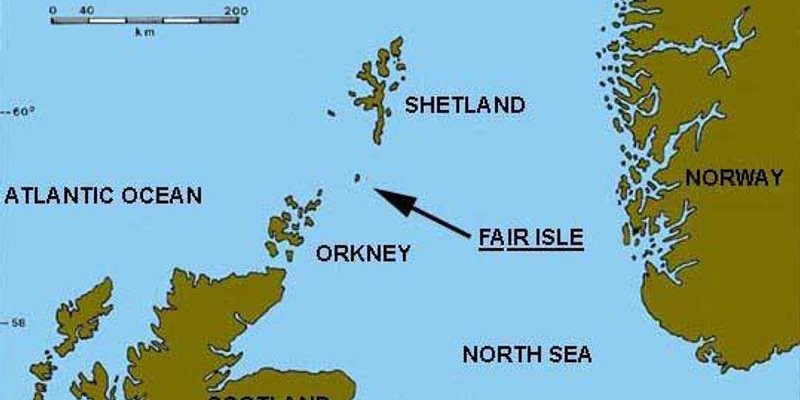 Shetland Islands Map
